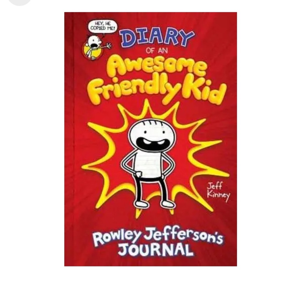 Diary of an Awesome Friendly Kid: Rowley Jefferson's Journal by Jeff Kinney: New